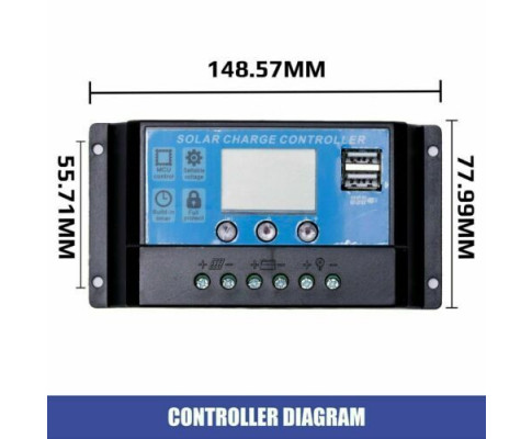 Solar Panel 200w with Controller